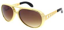 Load image into Gallery viewer, Elvis Gold Sunglasses | TCB
