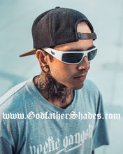 Load image into Gallery viewer, Guy wearing White Locs Sunglasses