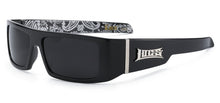 Load image into Gallery viewer, Locs 9058 Black Silver Bandana | Gangster Sunglasses