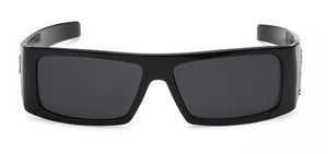 Locs 9058 Black Sunglasses | Front View