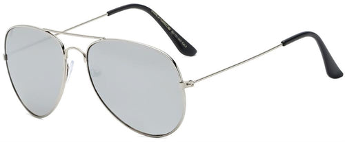 Aviator 121 Silver Mirror | Classic Pilot Sunglasses