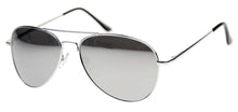 Load image into Gallery viewer, Aviator 30011 Silver Mirror Sunglasses | Main View