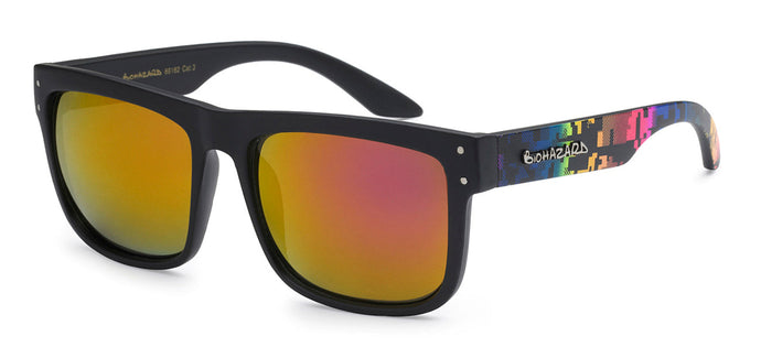 Biohazard 66182 Matte Multicolor | Skater Surfer Sunglasses