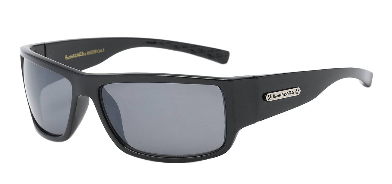 Biohazard 66239 Gloss Black | Skater Surfer Sunglasses