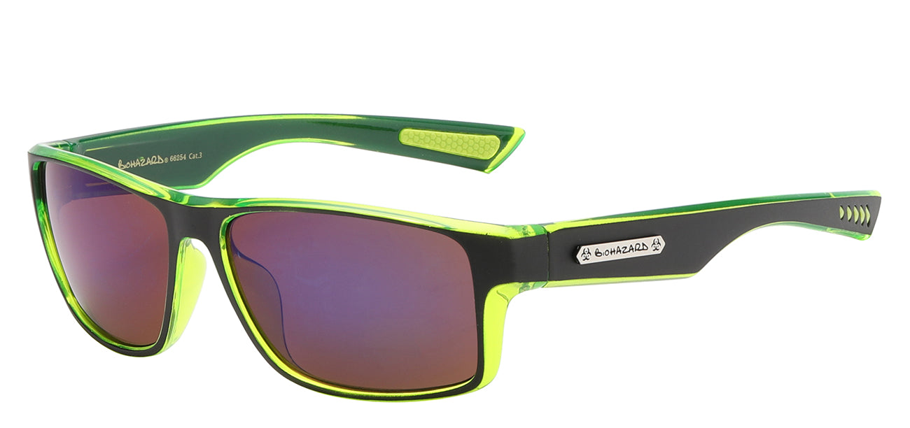 Biohazard 66254 Matte Green | Skater Surfer Sunglasses