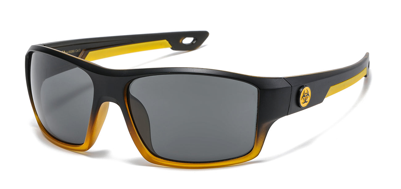 Biohazard 66268 Matte Yellow | Skater Surfer Sunglasses