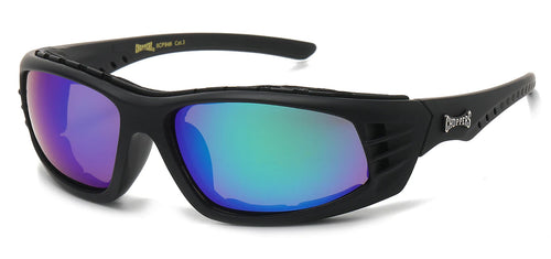 Choppers 946 Matte Revo Mirror | Biker Sunglasses