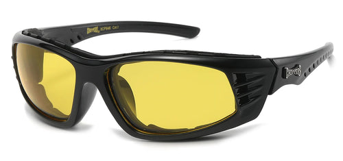 Choppers 946 Black Yellow | Biker Sunglasses