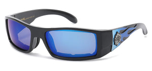 Choppers 941 Blue Flame | Biker Sunglasses