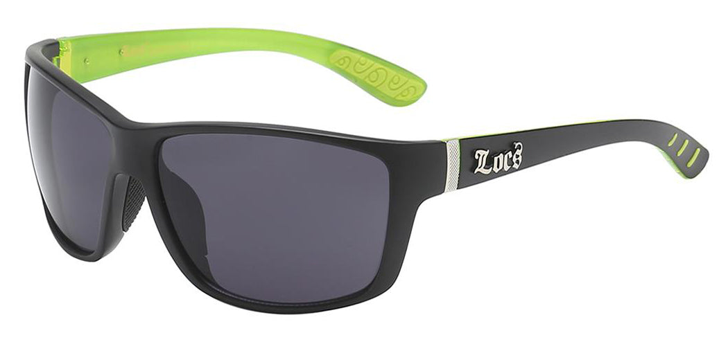 Locs 91140 Matte Green | Gangster Sunglasses