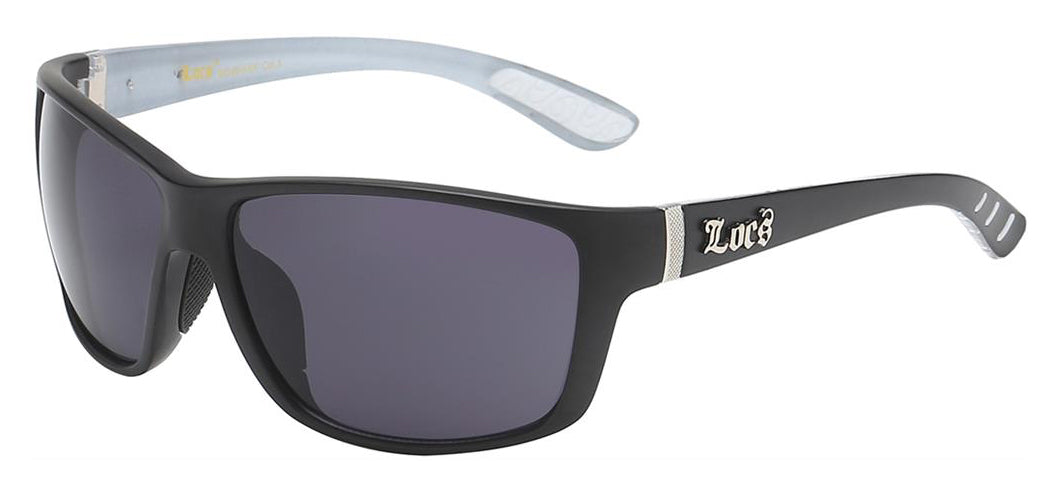 Locs 91140 Matte White | Gangster Sunglasses