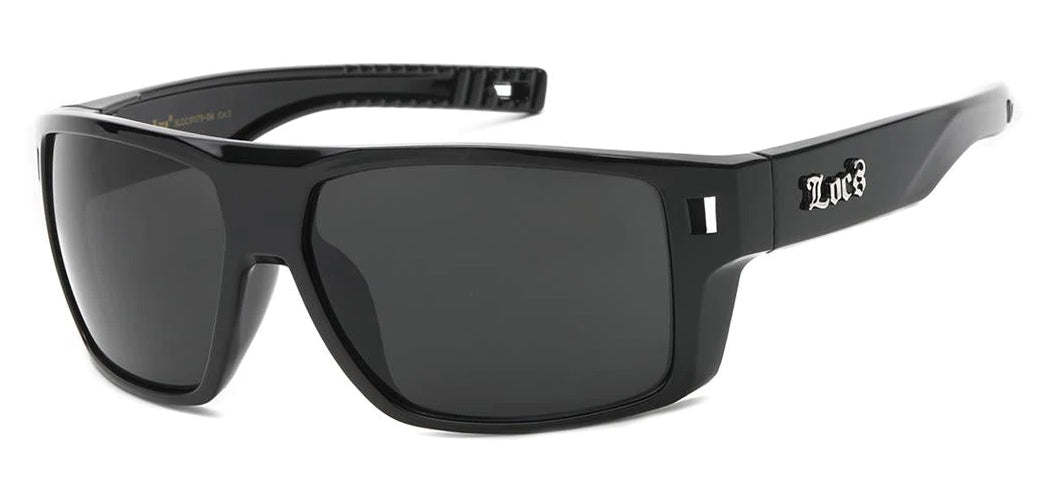 Locs 91179 Black | Gangster Sunglasses