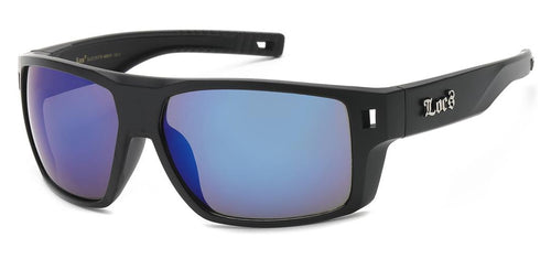 Locs 91179 Matte Blue | Gangster Sunglasses