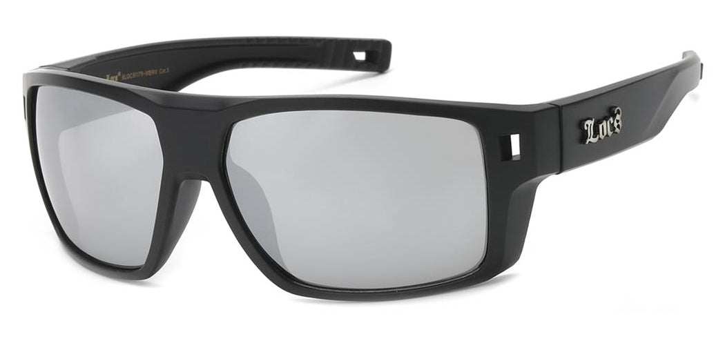 Locs 91179 Matte Mirror | Gangster Sunglasses