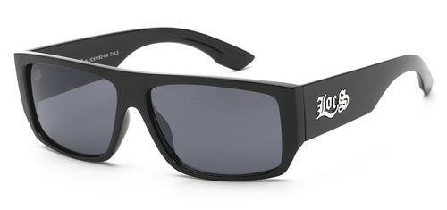 Locs 91182 Black Sunglasses | Gangster Sunglasses