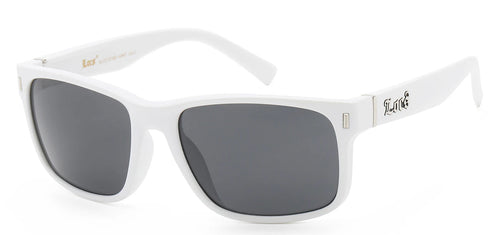 Locs 91185 White Sunglasses | Gangster Sunglasses