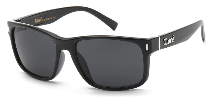 Locs 91185 Black Sunglasses | Gangster Sunglasses