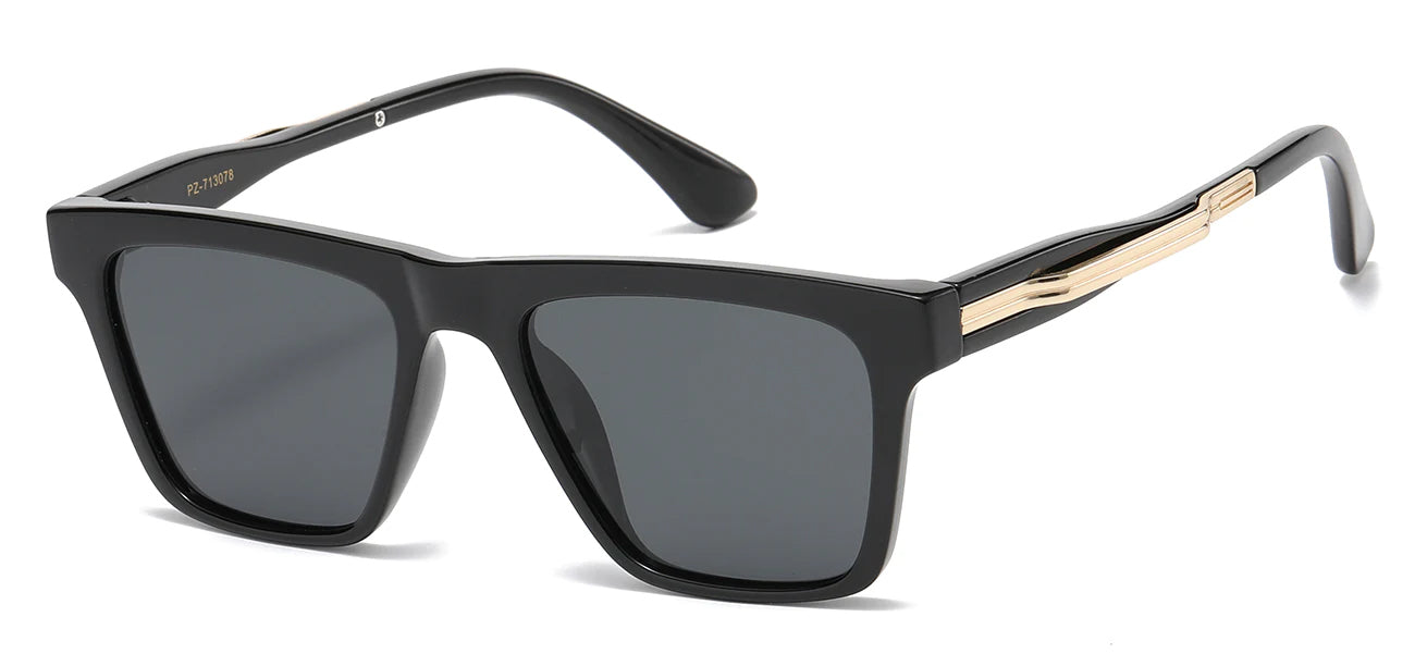 Polarized 713078 Black Gold | Glare-Blocking Sunglasses