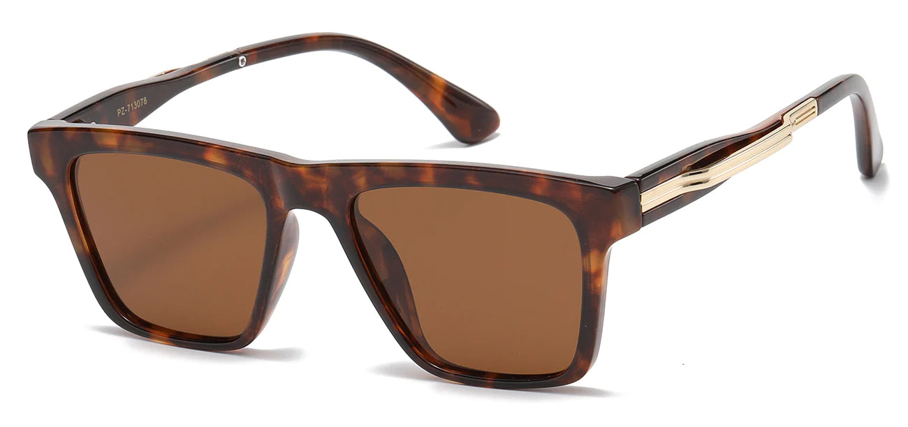 Polarized 713078 Tort Gold | Glare-Blocking Sunglasses