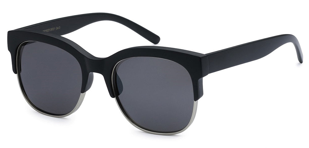 Horned Rim Matte Sunglasses | Classic Sunglasses