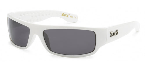 Locs 9003 White Sunglasses | Gangster Sunglasses