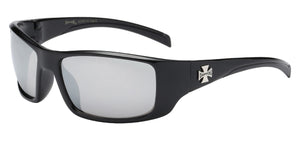 Choppers 6714 Black Mirrored | Biker Sunglasses