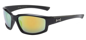 Choppers 6715 Black Yellow | Biker Sunglasses
