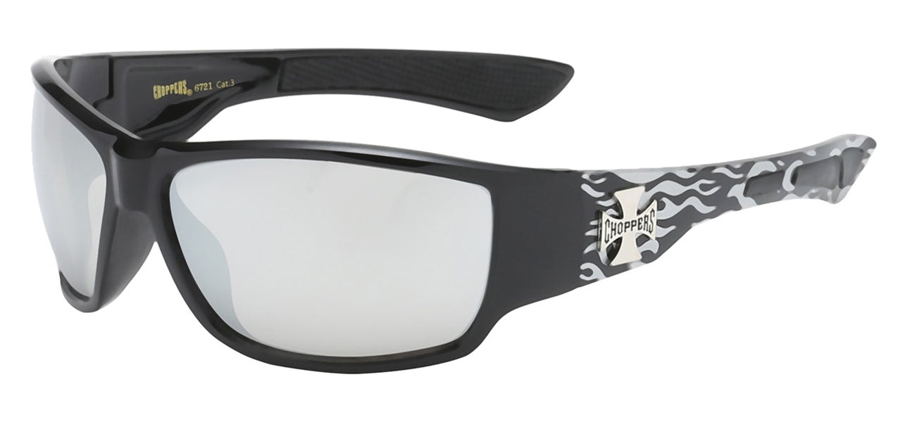 Choppers 6721 Black Mirror | Biker Sunglasses