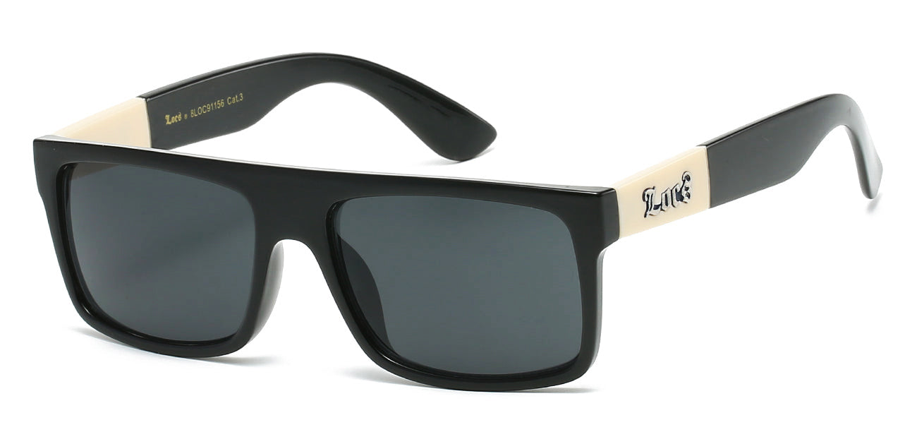 Locs 91075 Black | Gangster Sunglasses