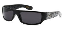 Load image into Gallery viewer, Locs 9003 Black Silver Bandana | Gangster Sunglasses