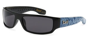Locs 9003 Blue White Bandana | Gangster Sunglasses