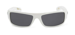Locs 9003 White Sunglasses | Front View