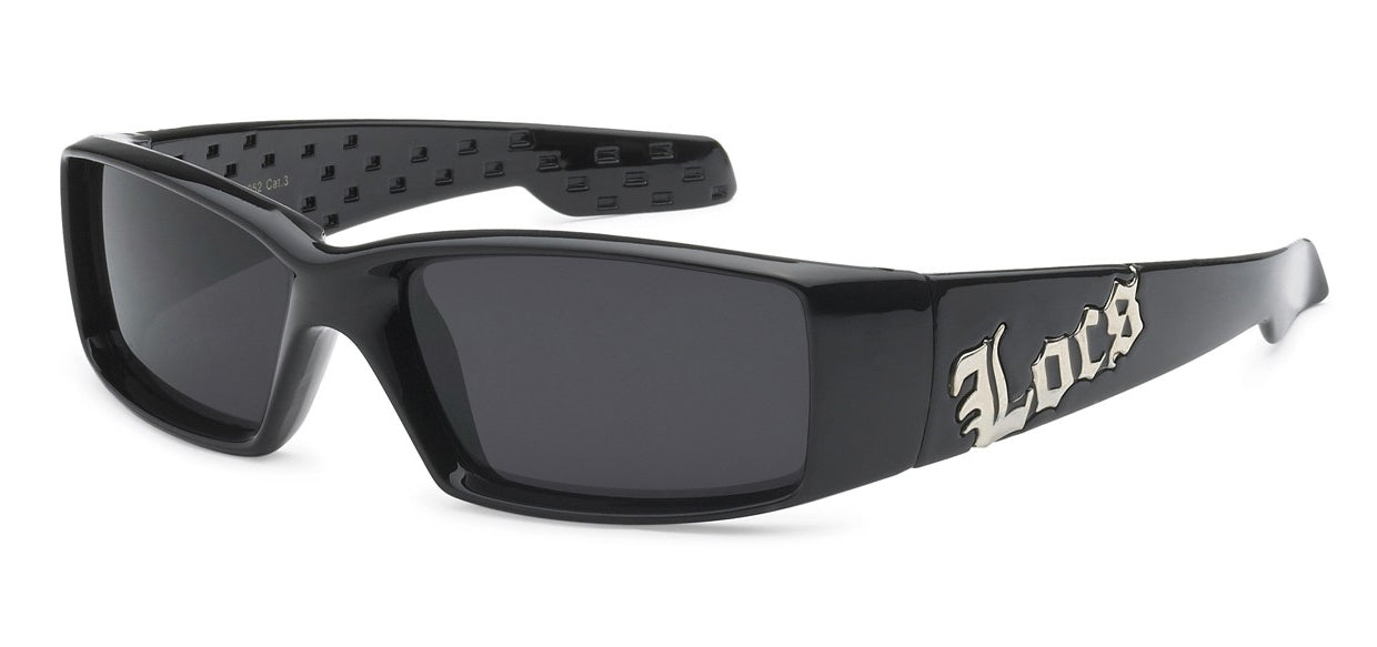 Locs 9052 Black | Gangster Sunglasses