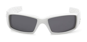 Locs 9052 White Sunglasses | Front View