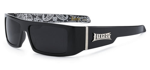 Locs 9058 Black Silver Bandana | Gangster Sunglasses