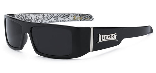 LOCS Motorcycle Biker Cholo Gangsta OG Style Mens Sunglasses - Matte Black LC26 LOCS Motorcycle Biker Cholo Gangsta OG Style Mens Sunglasses - Matte Black LC26