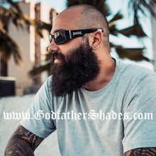 Load image into Gallery viewer, Guy wearing Black Locs 9058 Sunglasses
