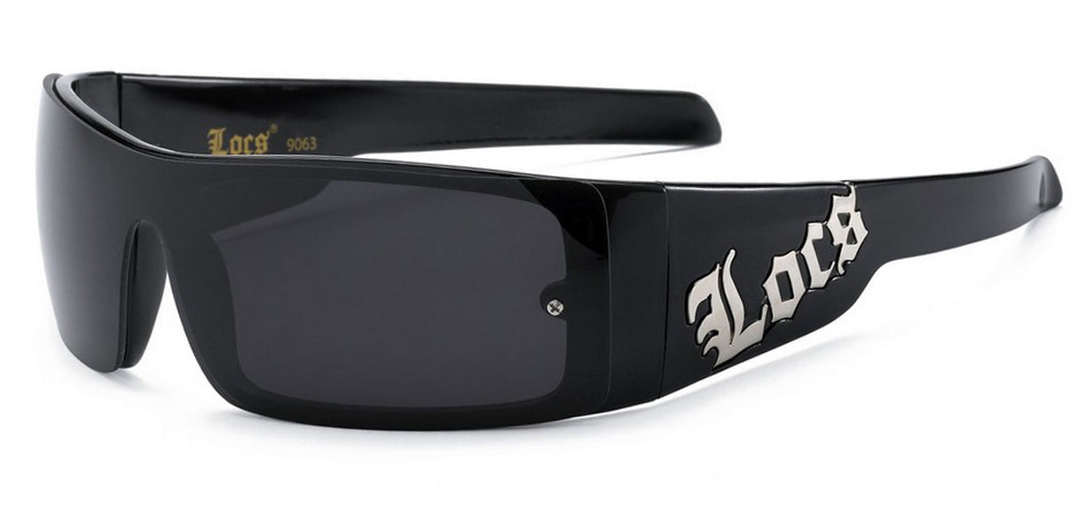 Locs 9063 Black Sunglasses | Gangster Sunglasses