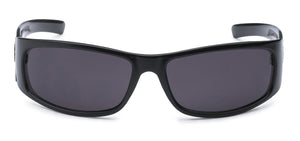 Locs 9083 Black Sunglasses | Front View