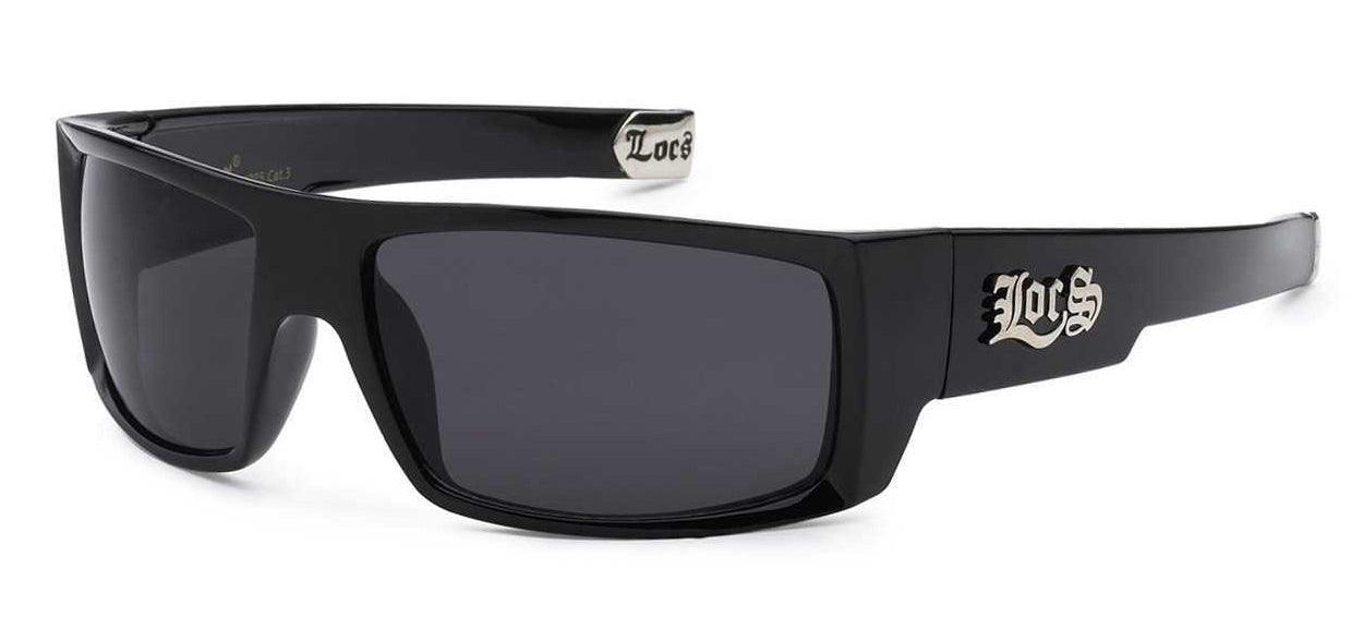Locs 91025 Black | Gangster Sunglasses