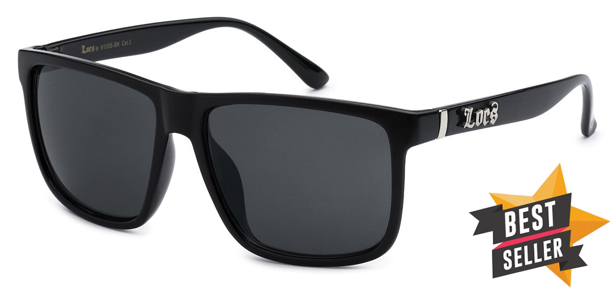 Locs 91055 Black Sunglasses | Best Seller