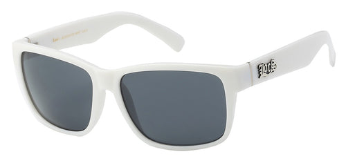 Locs 91070 White | Gangster Sunglasses
