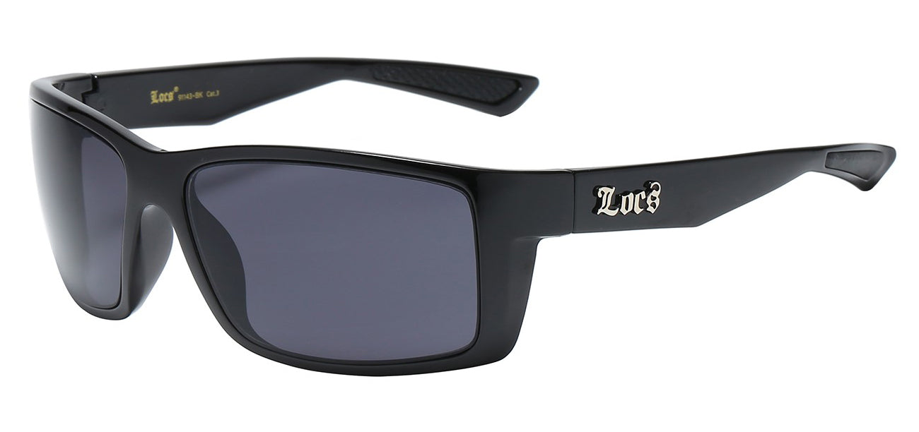 Locs 91143 Black | Gangster Sunglasses