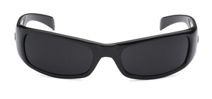 Locs 9005 Black Sunglasses | Front View