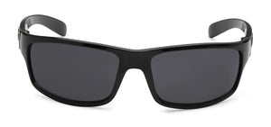Locs 9025 Black Sunglasses | Front View