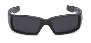 Locs 9052 Black Sunglasses | Front View