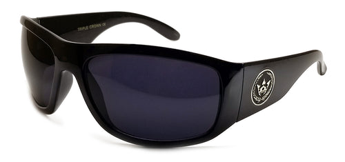 Triple Crown Mr. B Black Sunglasses | Main View