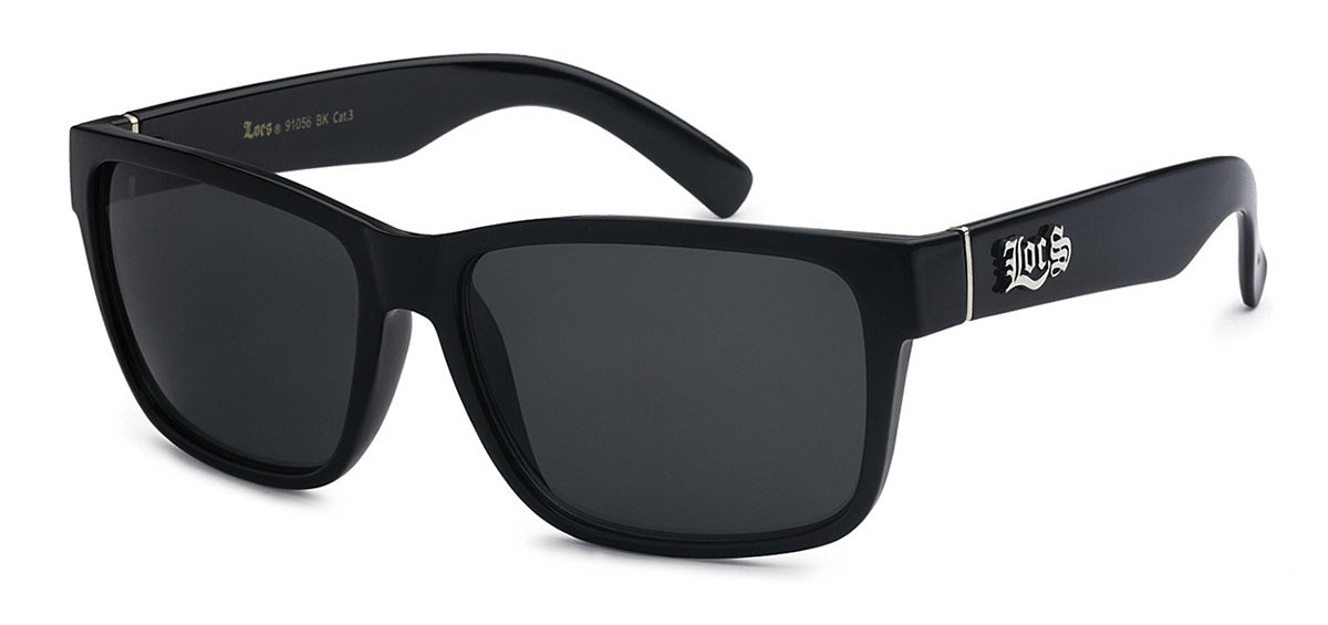 Locs 91070 Black | Gangster Sunglasses 
