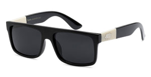 Locs 91075 Black | Gangster Sunglasses 