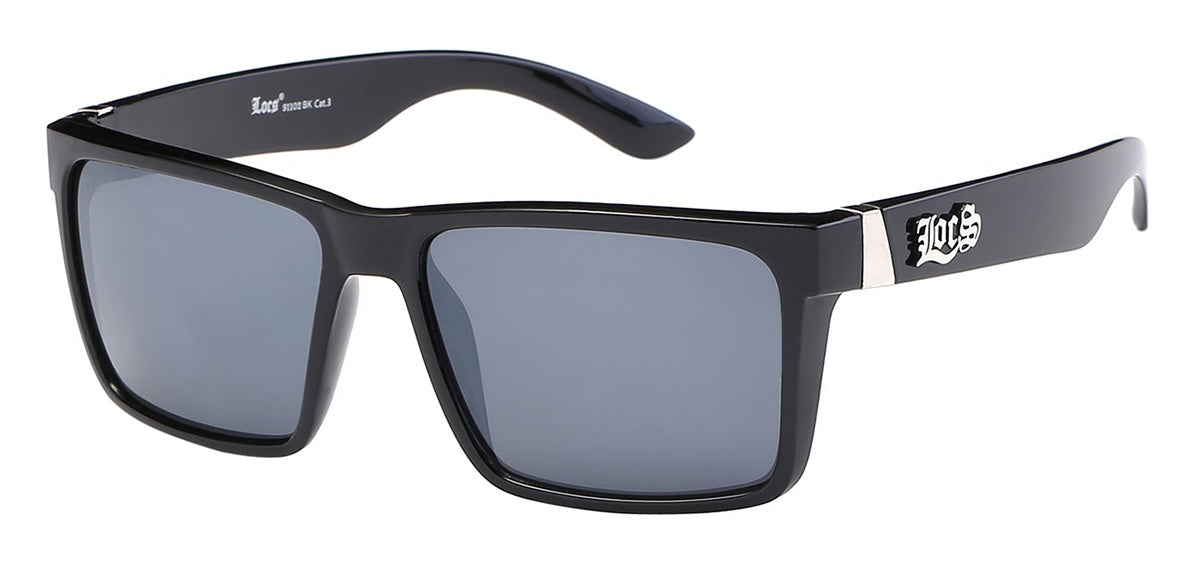 Locs 91102 Black | Gangster Sunglasses 